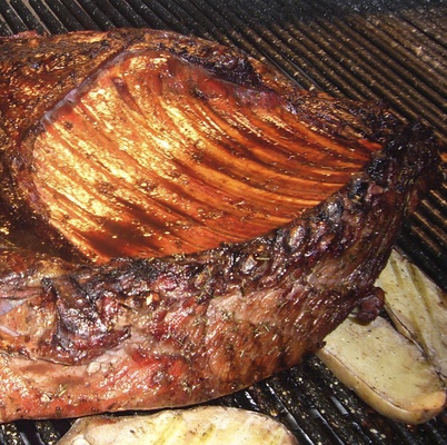 Costillar de jabalí