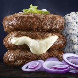 Hamburguesas con Queso Azul