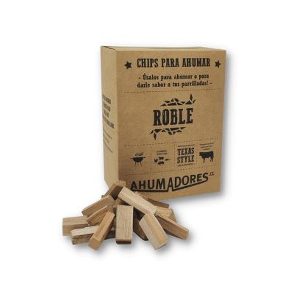 Chips para Ahumar Roble Ahumadores 1kg.
