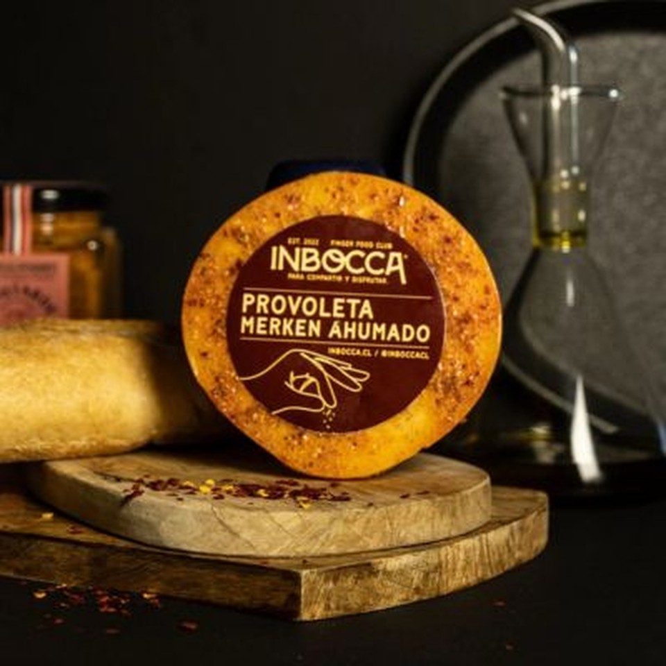 Queso Provoleta Merkén Inbocca 110g.