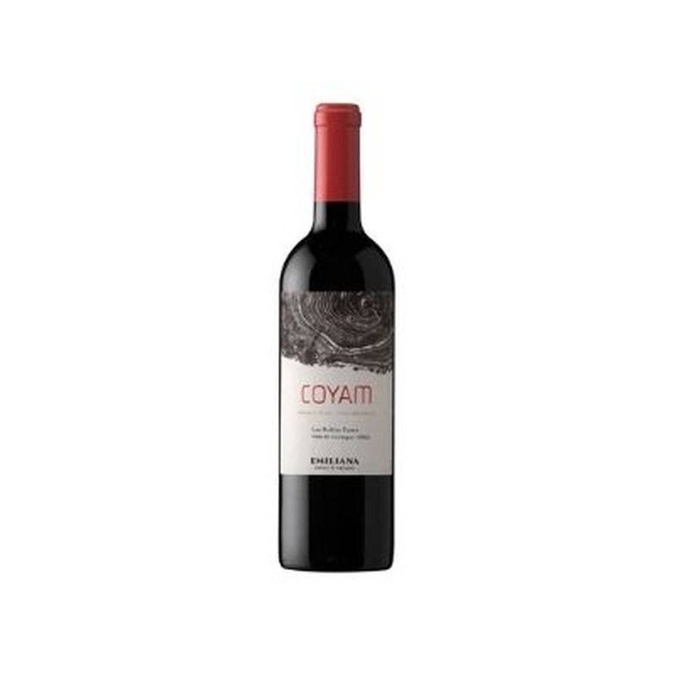 Vino Coyam Blend Tinto Emiliana 750ml.