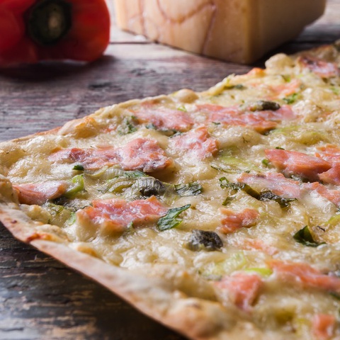 Pizza Salmón Sant Ambrogio 450g.