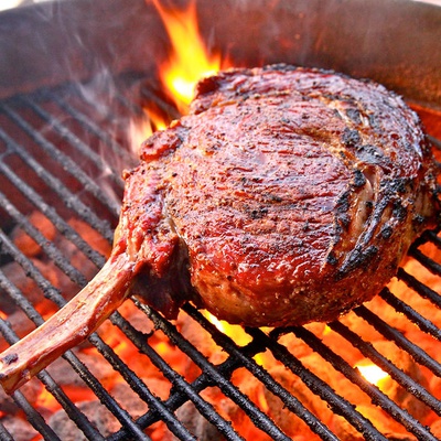 Tomahawk / hueso corto