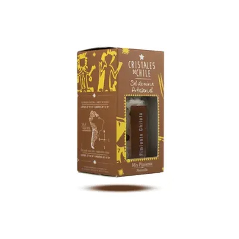 Sal de Mina Mix Pimienta Cristales de Chile 65g.