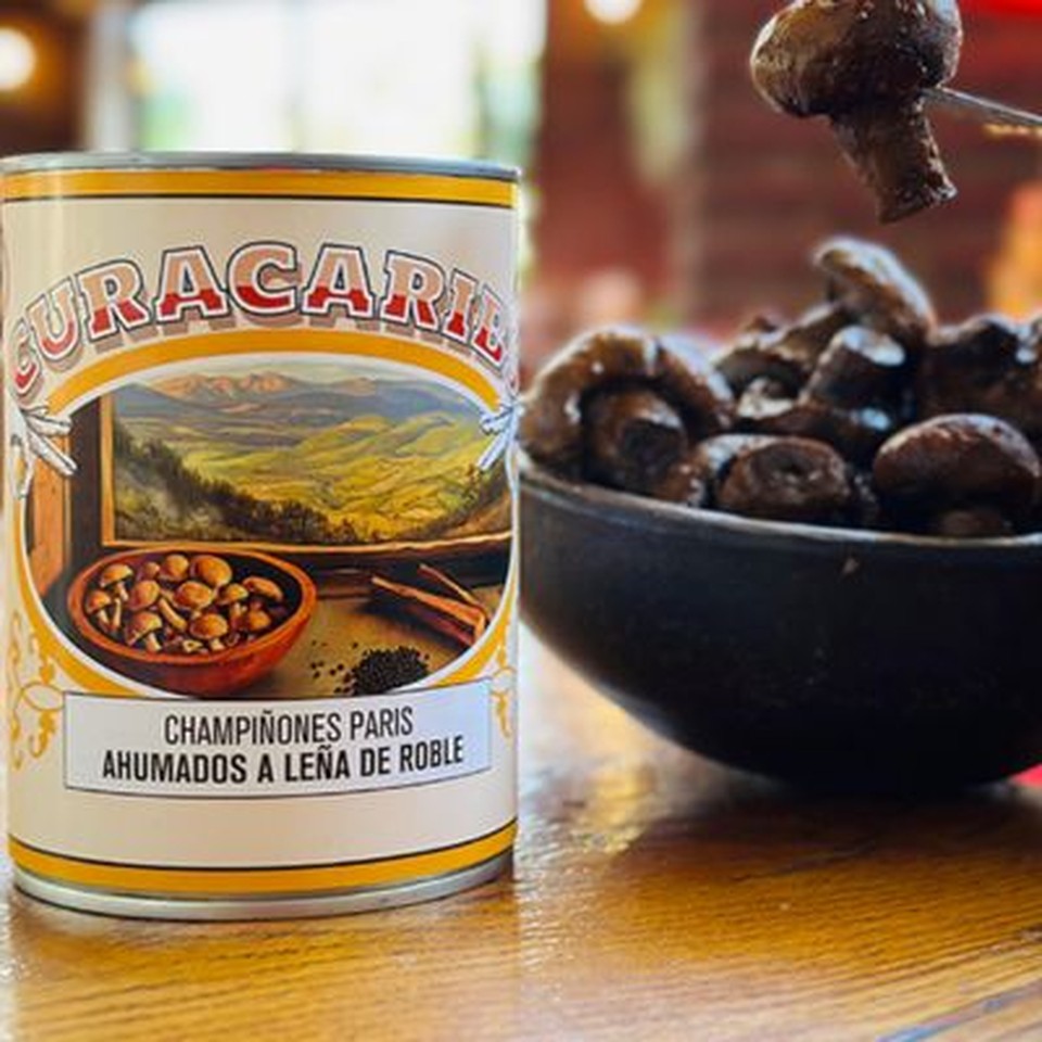 Champiñones Ahumados CuracaRibs 450g.