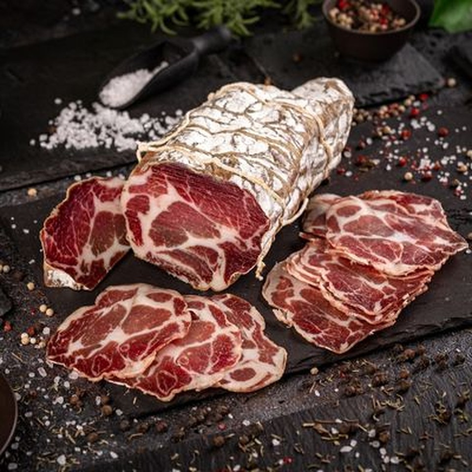 Jamón Coppa Charcutería Ibérica 80g.