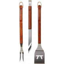 Set Parrillerro de 3 piezas madera