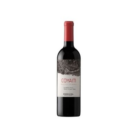 Vino Coyam Blend Tinto Emiliana 750ml.