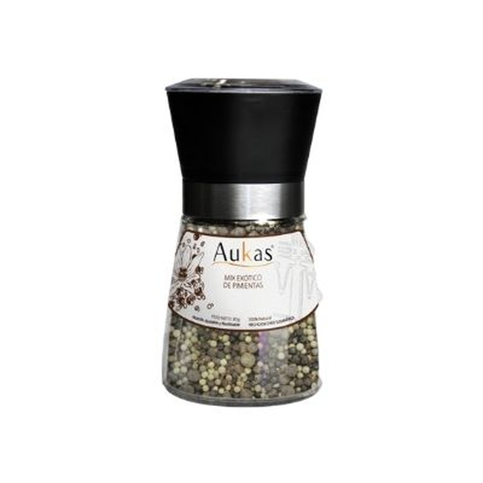 Mix Exótico de Pimientas Aukas 80g.