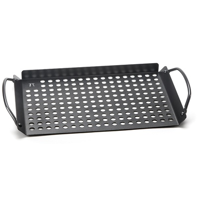 Plancha antiadherente para la parrilla
