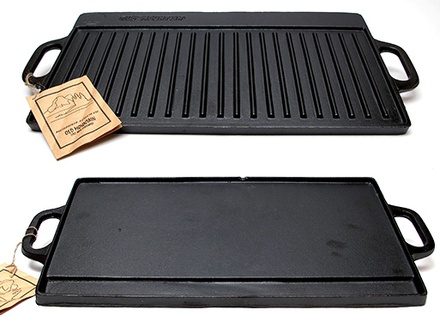 Plancha Reversible de Hierro Fundido