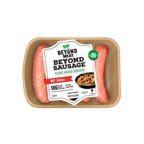 Beyond Sausage Hot Italian (Longaniza Vegetal) Beyond Meat 400g.